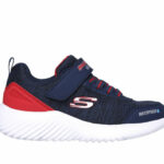 Skechers Bounder - Dripper Drop Runner  Navy Red (Kids)  Waterproof - Image 5