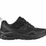 Skecher Microspec - Torvix Grade School Running Shoe Black (Kids) - Image 2