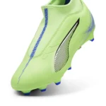 Puma Ultra Match+ FG/AG Laceless Football Boots Fizzy Apple/Blue  (Kids) - Image 5