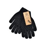 Six Peaks Winter Knitted Gloves Black (Unisex) - Image 5