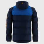 Tipperary GAA O’Neills Dynamo 72 Hooded Padded Jacket Marine / Royal / Amber (Kids / Adults) - Image 4