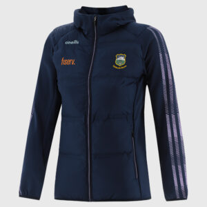 Tipperary GAA O'Neills 075 Dynamo Padded Jacket Hooded  Marine/Purple/Green (Women's / Kids)