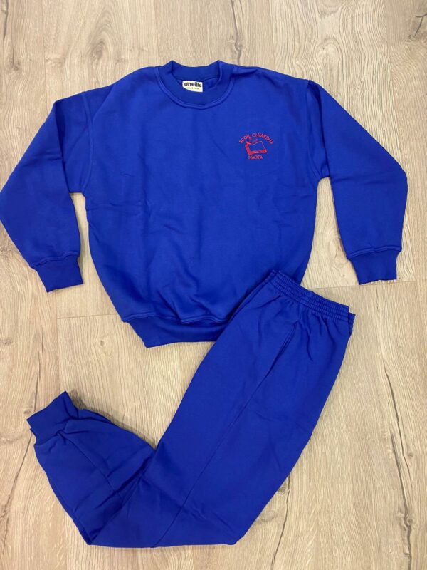Kilkeary N.S. (Scoil Chiardha Naofa) Uniform – Royal Blue Track Suit (Top and Bottom)
