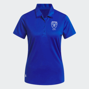 Adidas Nenagh Lawn Tennis Club Polo Shirt Royal Blue (Women's)