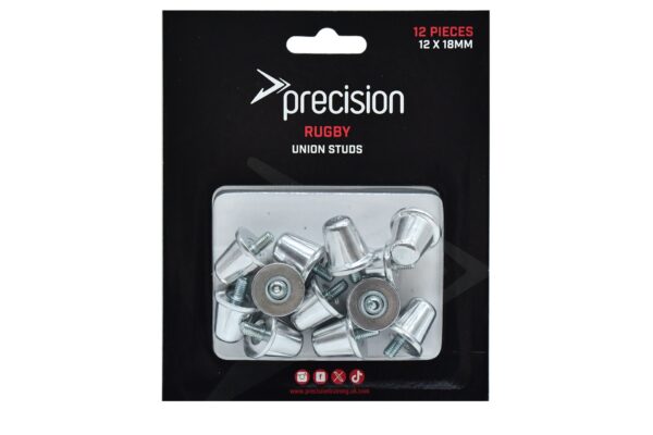 Alloy Rugby union studs. Set of 12 studs 21mm