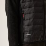 Regatta Newhill Hybrid Jacket Black/Red (Men's) - Image 3