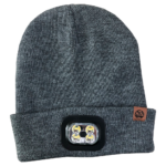 Six Peaks LED Lighted Beanie Hat  Grey - Image 2