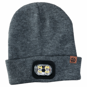Six Peaks LED Lighted Beanie Hat  Grey