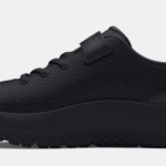 Under Armour Pre-School UA Surge 4 AC Running Shoes Black/Black - Image 3