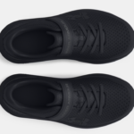 Under Armour Pre-School UA Surge 4 AC Running Shoes Black/Black - Image 4