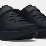 Under Armour Pre-School UA Surge 4 AC Running Shoes Black/Black - Image 5