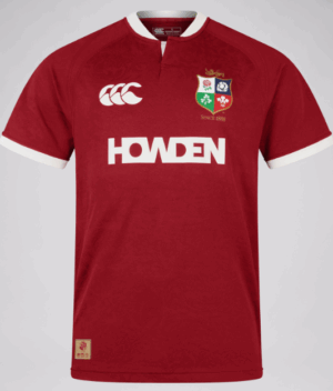 Canterbury British & Irish Lions 2025 Replica Jersey Red/White – Unisex Kids