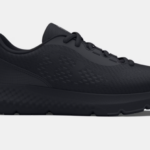 Under ARmer UA Charge Rogue Grade School Running Shoe Black/Black (Kids) - Image 5