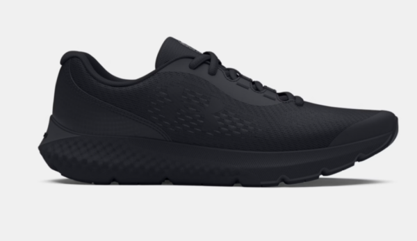 Under ARmer UA Charge Rogue Grade School Running Shoe Black/Black (Kids)
