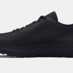 Under ARmer UA Charge Rogue Grade School Running Shoe Black/Black (Kids) - Image 4