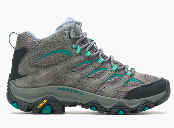 Merrell Moab 3 Mid GORE-TEX® Walking Hiking Boot (Women's)  Granite/Marine | Bungee Cord