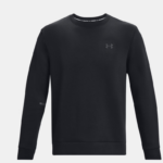 UA Unstoppable Fleece Crew Black  (Men's) - Image 3