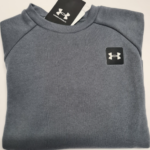 Under Armour Rival Fleece Crew Sweatshirt Grey (Boys) - Image 2