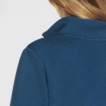 Skechers Hoodless Hoodies™ GO WALK Wear™ Shine Jacket Teal (Ladies) - Image 3