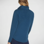 Skechers Hoodless Hoodies™ GO WALK Wear™ Shine Jacket Teal (Ladies) - Image 2