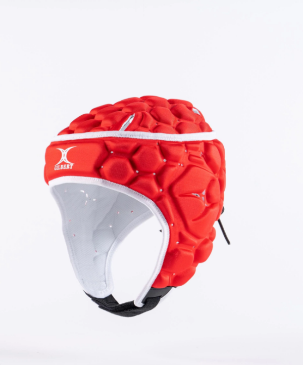 Gilbert XP 250 Rugby Headguard RED (Adult)