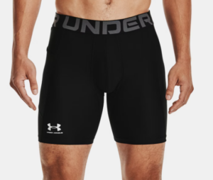 Under Armour HeatGear® Compression Shorts  Black | White (Men's)