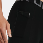 Under Armour HeatGear® Compression Shorts  Black | White (Men's) - Image 5