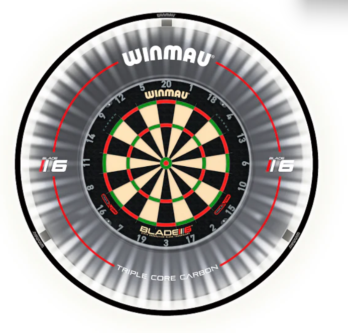 Winmau Plasma Dartboard Light | Black - Image 2