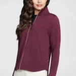 Skechers Hoodless Hoodies™ GO WALK Wear™ Shine Jacket Teal (Ladies) - Image 8