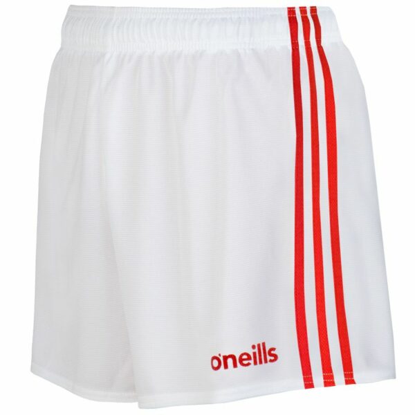 O'Neills Mourne Shorts White / Red (Kids/Adults)