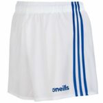 O’Neills Mourne Shorts 3 Stripe Shorts Royal  White/Royal (Kids/Adults) - Image 3