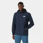 Helly Hansen Dubliner Waterproof Rain Jacket Navy (Men's) - Image 8