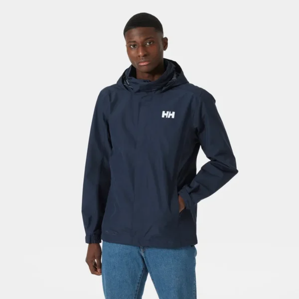 Helly Hansen Dubliner Waterproof Rain Jacket Navy (Men's)