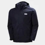 Helly Hansen Dubliner Waterproof Rain Jacket Navy (Men's) - Image 3