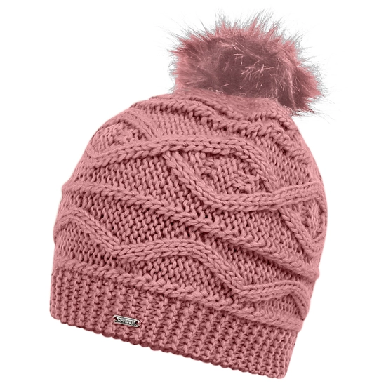Dare2B Remind II Bobble Hat | Dusty Rose - Image 3