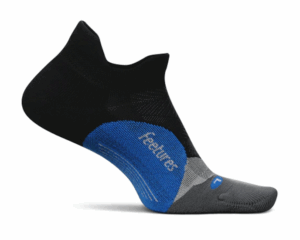 Feetures Elite Light Cushion No Show Tab Sock Tech Blue (Adults)