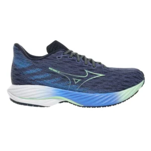 Mizuno Wave Rider 28 Running Shoe Vintage Indigo/NeoMint/FrontBlue (Men's)