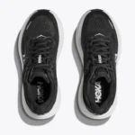 HOKA Bondi 9 Running Shoe Black/White (Women's) - Image 2