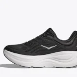 HOKA Bondi 9 Running Shoe Black/White (Women's) - Image 8