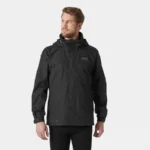 Helly Hansen Dubliner Waterproof Rain Jacket Black (Men's) - Image 4