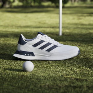 adidas S2G 24 Spiked Golf Shoe White/Core Navy/Silver Metallic (Men’s)
