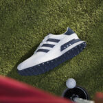 adidas S2G 24 Spiked Golf Shoe White/Core Navy/Silver Metallic (Men’s) - Image 10