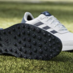 adidas S2G 24 Spiked Golf Shoe White/Core Navy/Silver Metallic (Men’s) - Image 12