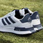 adidas S2G 24 Spiked Golf Shoe White/Core Navy/Silver Metallic (Men’s) - Image 13