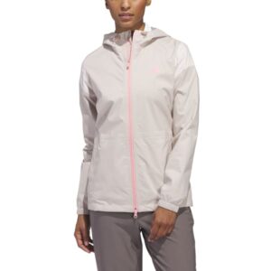 adidas RAIN.RDY Hooded Golf Jacket Wonder Taupe (Women's)