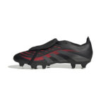 adidas Predator League Soft Ground  Football Boot Core Black / Grey Four / Lucid Red (Adults) - Image 4