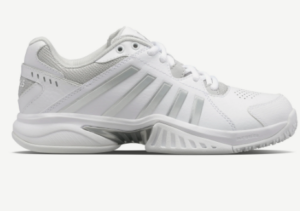 K-swiss Receiver V OMNI Tennis Shoe White/Silver (Women's)