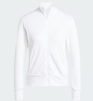 adidas Lightweight Full Zip Golf Jacket White (Women’s)