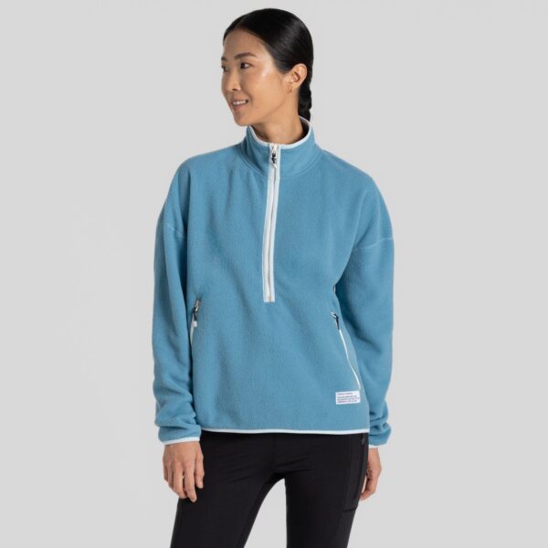Craghopper CO2 Renu Half Zip Fleece Blue (Women's)
