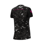 Kilruane MacDonaghs Camogie Training Jersey  Black/White/Pink (Kids/Adults) - Image 2